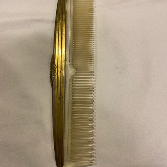 Vintage Mirror, Brush, Comb and Curler Set - Picture 6 of 16